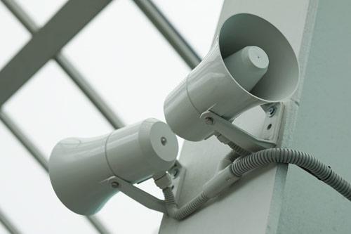 security systems integration pa system
