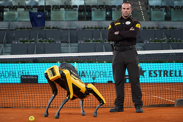 Mutua Madrid Open and Prosegur Include a Smart Robot Dog in Their Security Device for the First Time